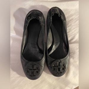 Tory Burch Logo Ballet Flats